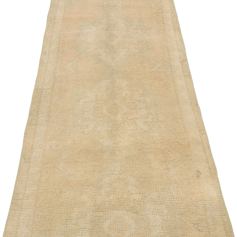 Vintage Turkish Hand-Knotted Runner - 2' 4" x 9' 6" (28" x 114") - K0084274