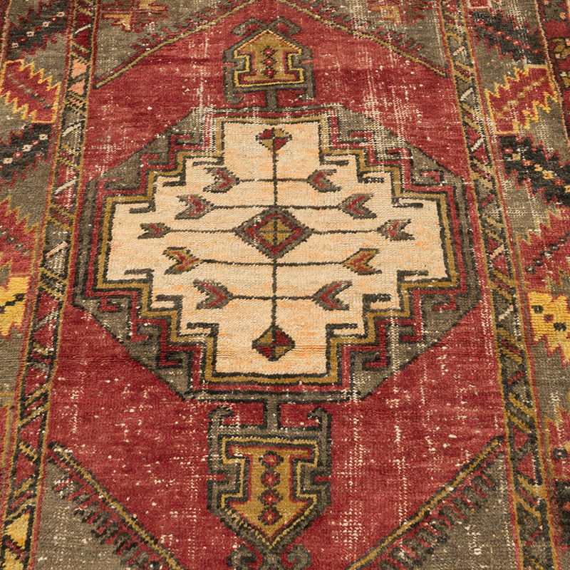 Vintage Turkish Hand-Knotted Rug - 3' 3" x 4' 9" (39" x 57") - K0084276