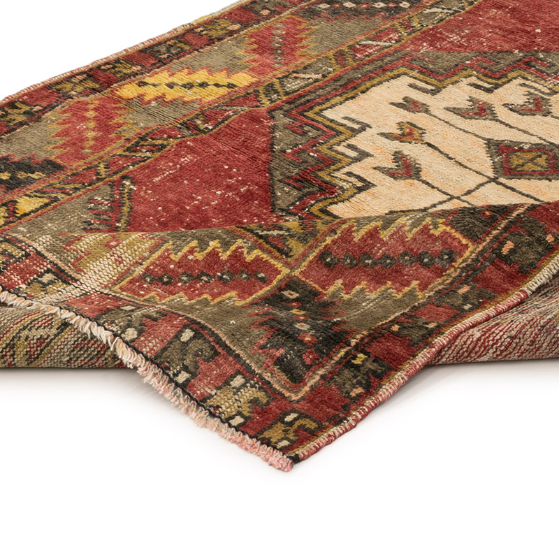 Vintage Turkish Hand-Knotted Rug - 3' 3" x 4' 9" (39" x 57") - K0084276