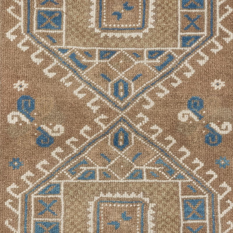 Alfombra Vintage Turca Anudada a Mano - 93 cm x 140 cm - K0084277