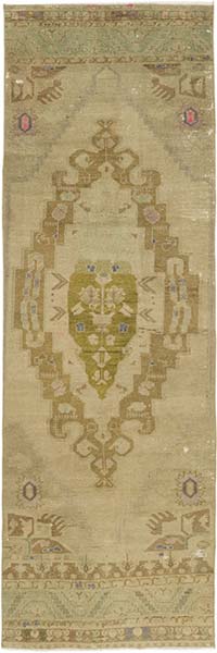 Vintage Anadolu Yolluk - 97 cm x 292 cm