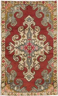 El Dokuma Vintage Hali - 125 cm x 210 cm