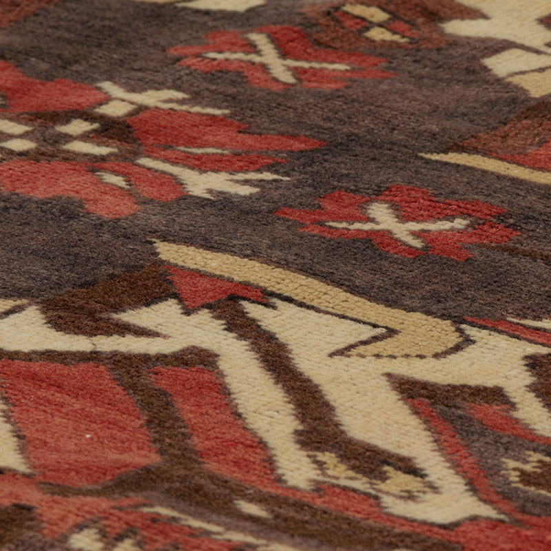 Alfombra Vintage Turca Anudada a Mano - 111 cm x 184 cm - K0084294