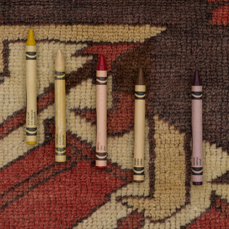 Alfombra Vintage Turca Anudada a Mano - 111 cm x 184 cm - K0084294