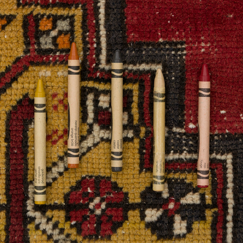 Vintage Turkish Hand-Knotted Rug - 3' 7" x 6' 5" (43" x 77") - K0084295