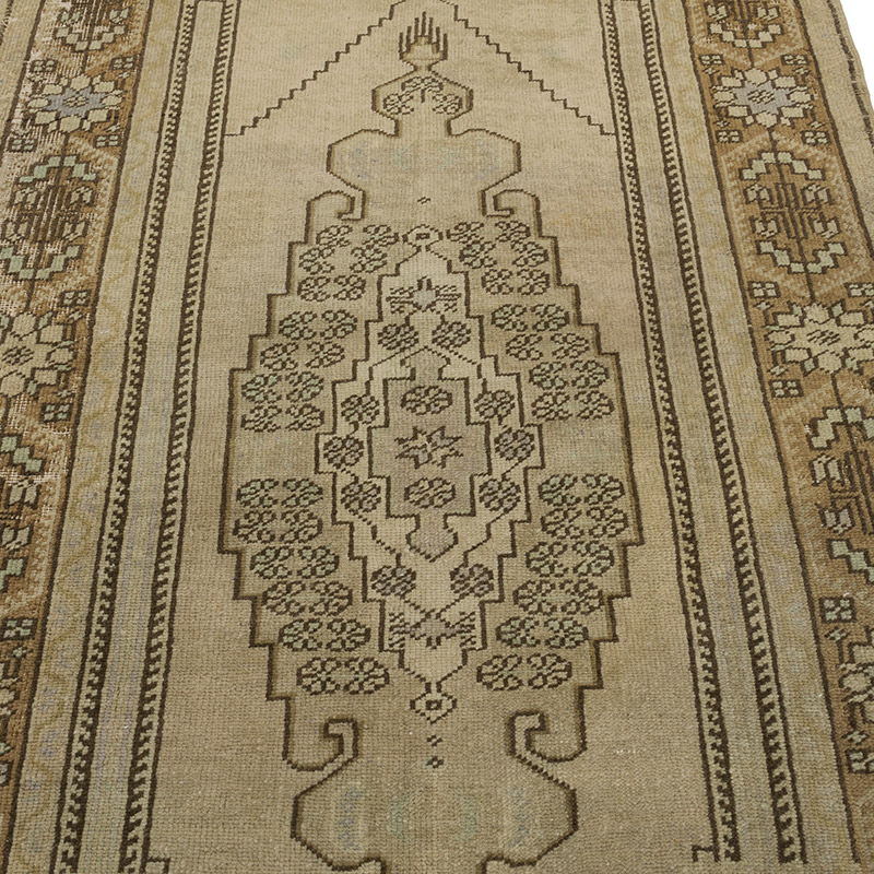Alfombra Vintage Turca Anudada a Mano - 105 cm x 181 cm - K0084297