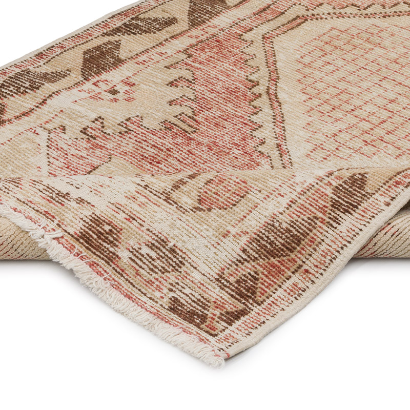 Alfombra Vintage Turca Anudada a Mano - 78 cm x 152 cm - K0084301