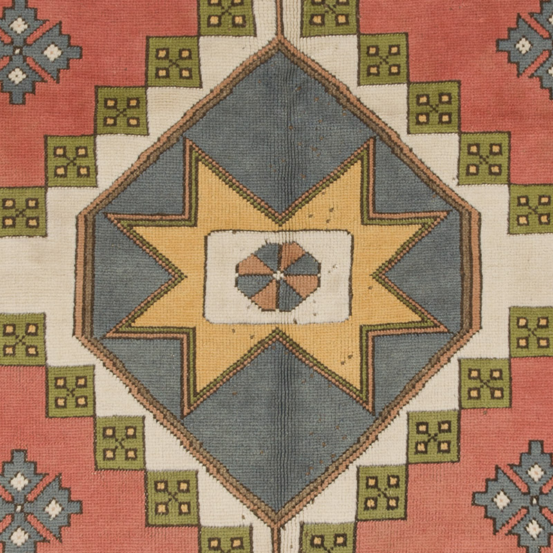 El Dokuma Vintage Hali - 172 cm x 182 cm - K0084302