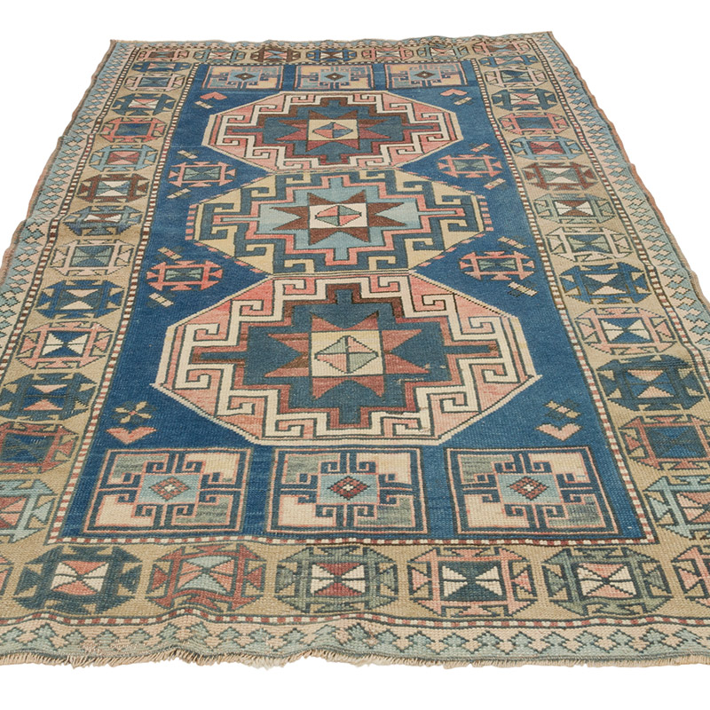 El Dokuma Vintage Hali - 135 cm x 233 cm - K0084305