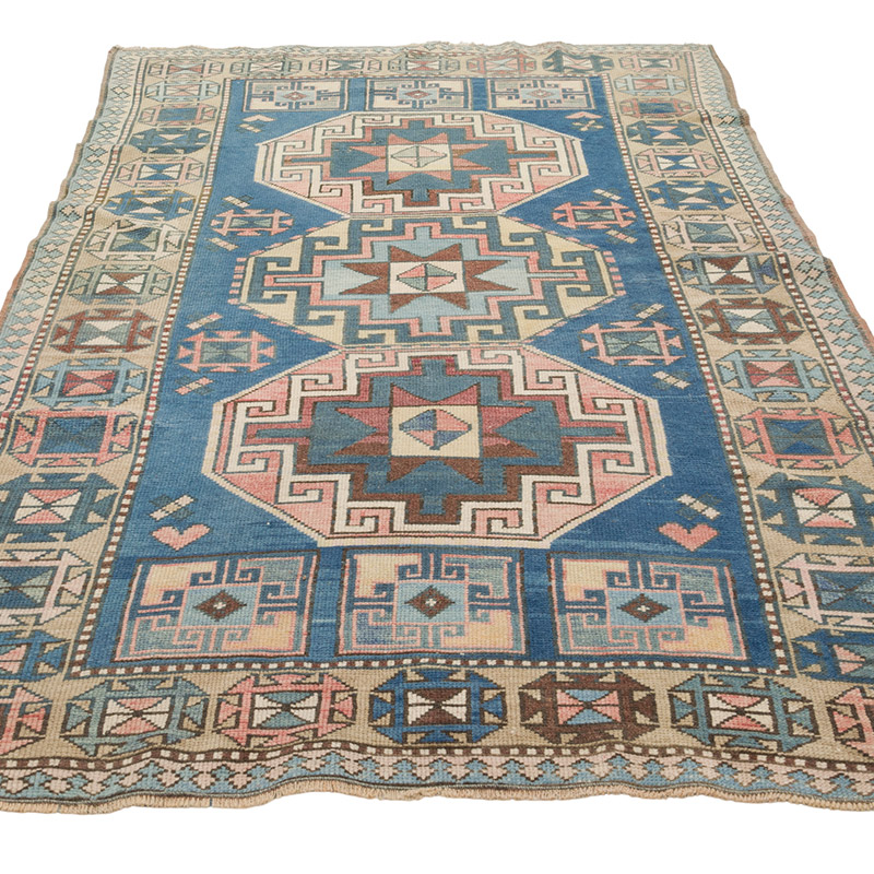 El Dokuma Vintage Hali - 135 cm x 233 cm - K0084305