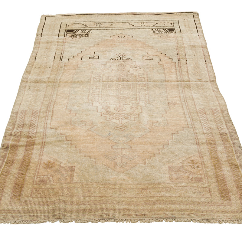 Vintage Turkish Hand-Knotted Rug - 2' 8" x 5' 6" (32" x 66") - K0084310