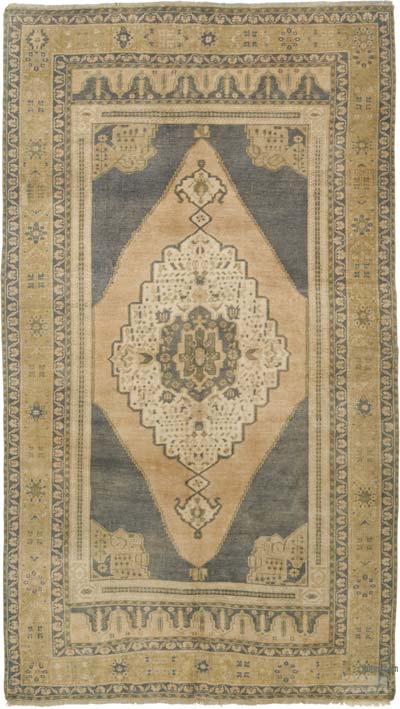 El Dokuma Vintage Hali - 154 cm x 274 cm