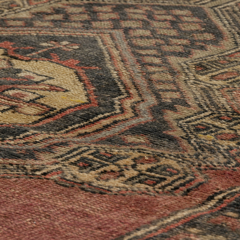 Vintage Turkish Hand-Knotted Rug - 3' 6" x 7' 1" (42" x 85") - K0084313