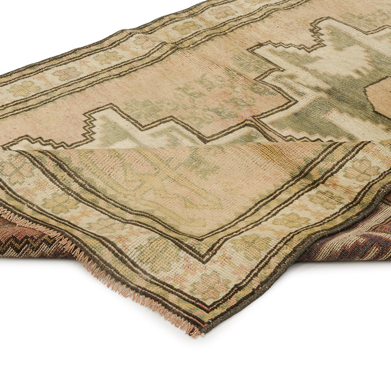 Vintage Turkish Hand-Knotted Rug - 3' 8" x 6' 6" (44" x 78") - K0084315