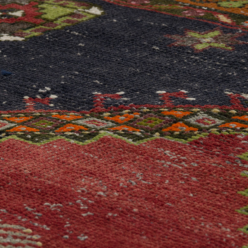 Vintage Turkish Hand-Knotted Rug - 4' 4" x 6' 8" (52" x 80") - K0084317