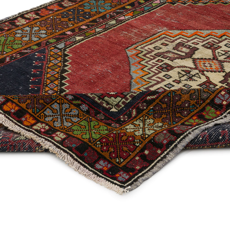 Vintage Turkish Hand-Knotted Rug - 4' 4" x 6' 8" (52" x 80") - K0084317