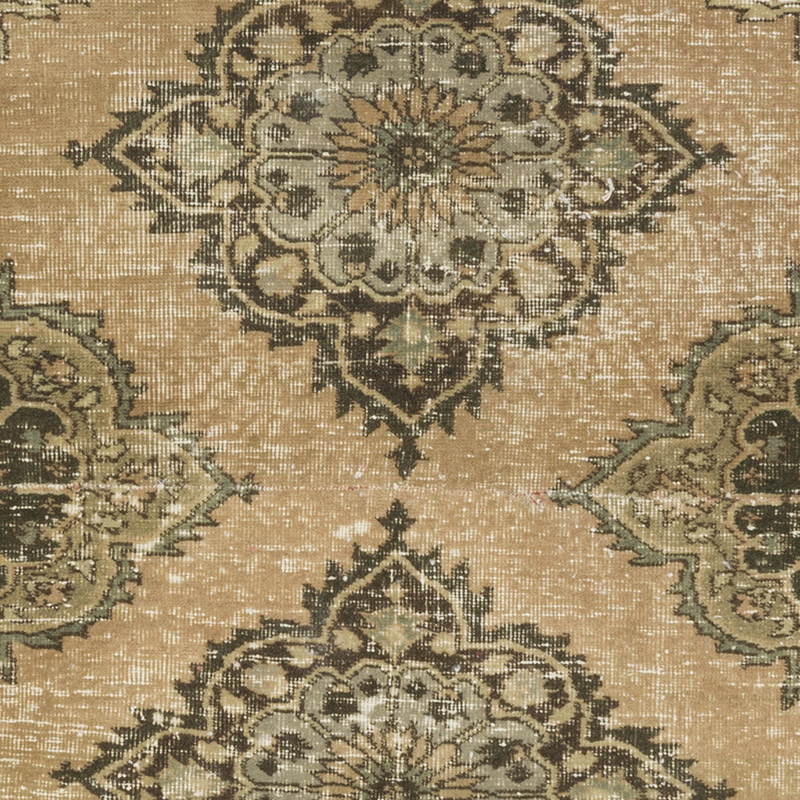 Vintage Turkish Hand-Knotted Rug - 4' 6" x 4' 9" (54" x 57") - K0084318