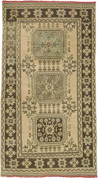 El Dokuma Vintage Hali - 133 cm x 234 cm