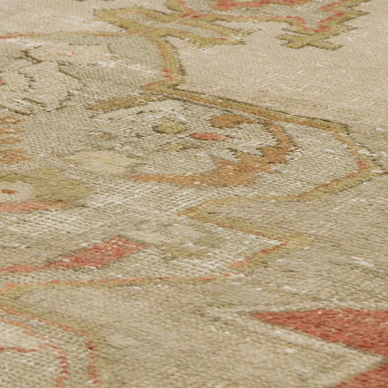 Alfombra Vintage Turca Anudada a Mano - 140 cm x 225 cm - K0084322