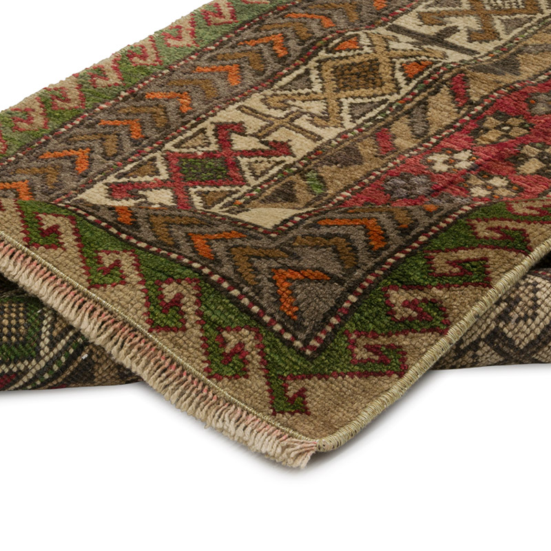 Alfombra Turca Vintage de pasillo - 69 cm x 244 cm - K0084325