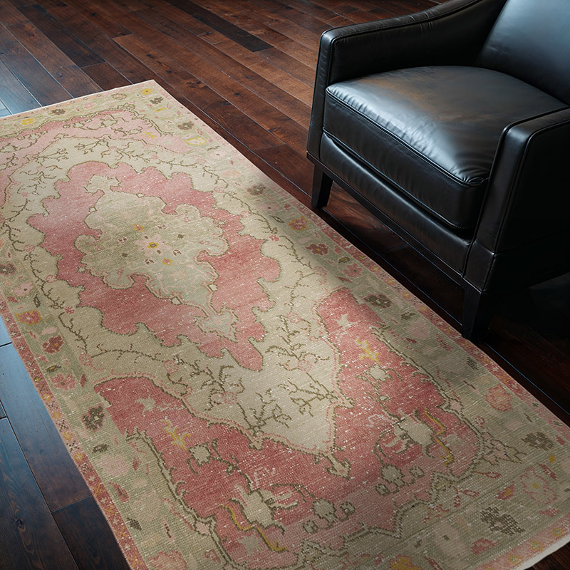 El Dokuma Vintage Hali - 104 cm x 208 cm - K0084328