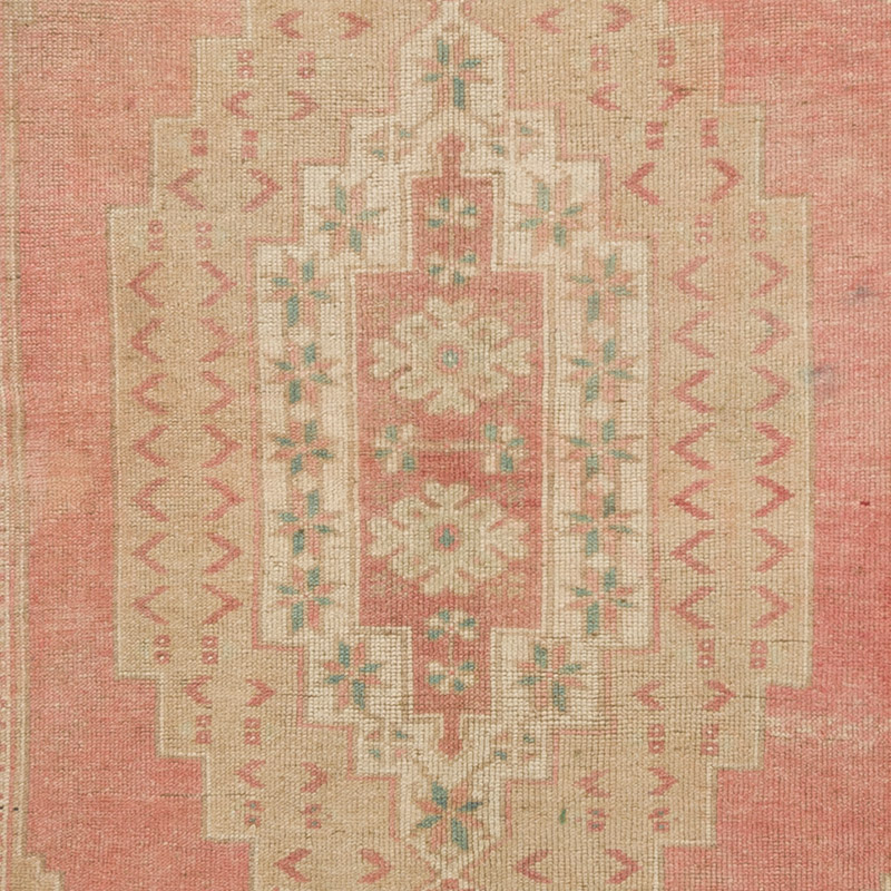 Alfombra Vintage Turca Anudada a Mano - 150 cm x 264 cm - K0084330