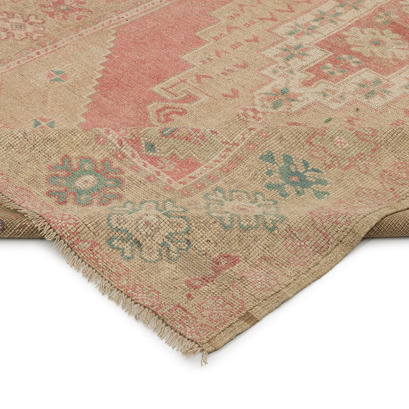 Alfombra Vintage Turca Anudada a Mano - 150 cm x 264 cm - K0084330