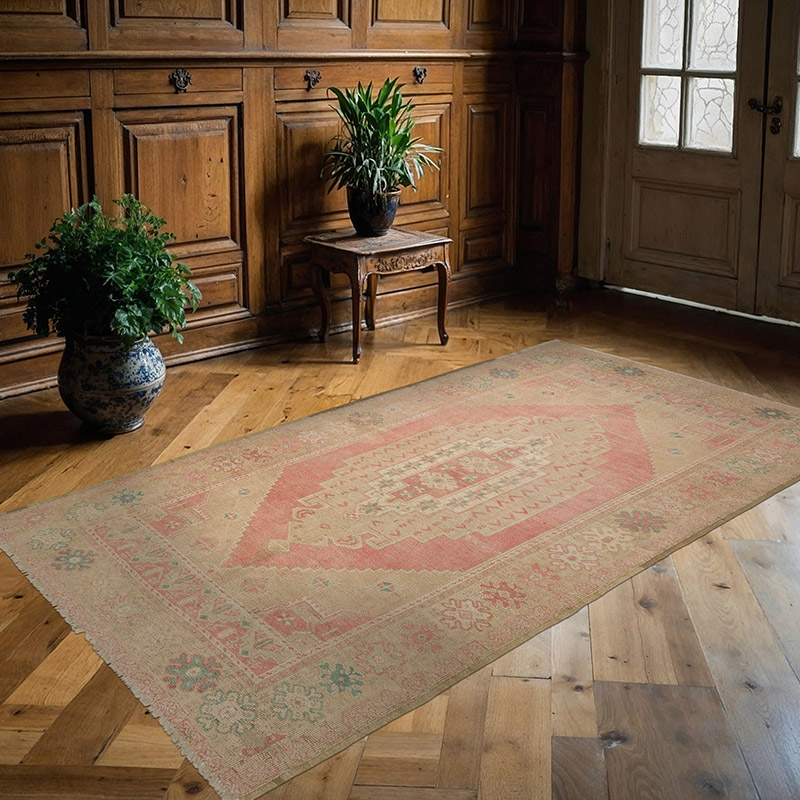 El Dokuma Vintage Hali - 150 cm x 264 cm - K0084330