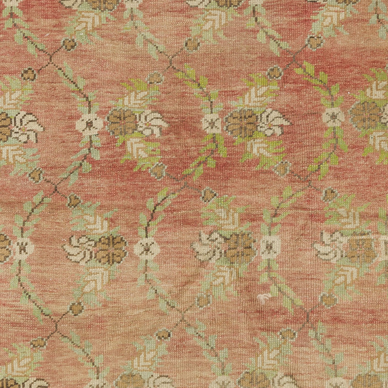 El Dokuma Vintage Halı - 139 cm x 280 cm - K0084334
