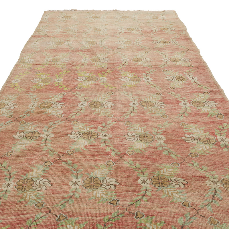 El Dokuma Vintage Halı - 139 cm x 280 cm - K0084334