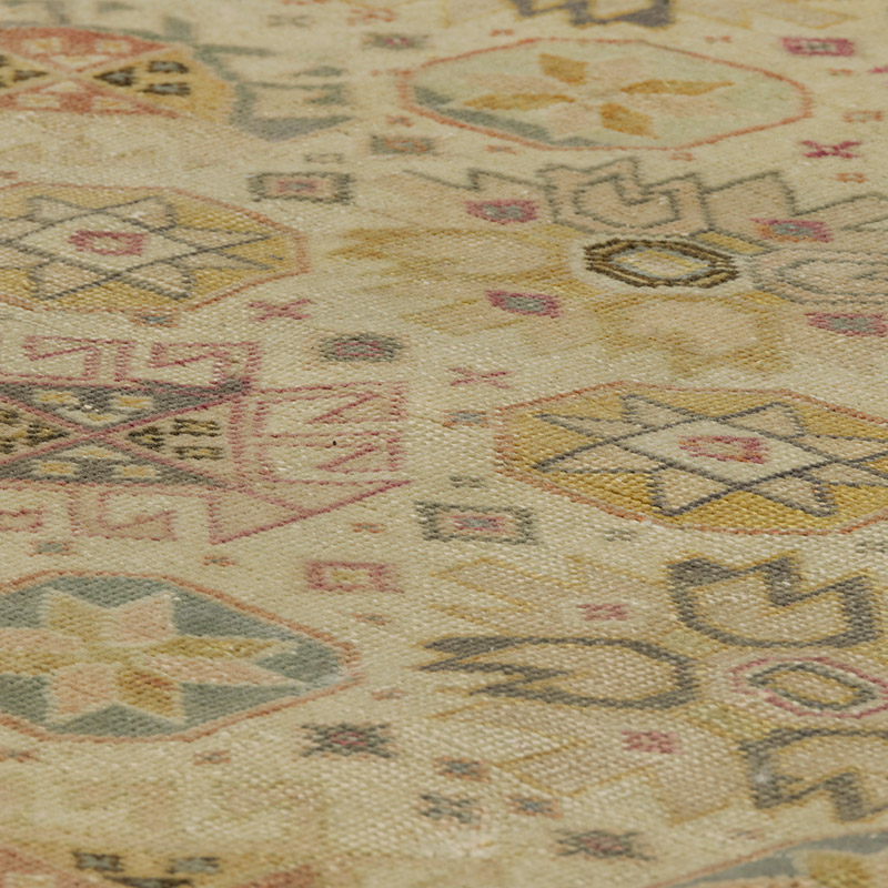 Alfombra Vintage Turca Anudada a Mano - 147 cm x 216 cm - K0084337