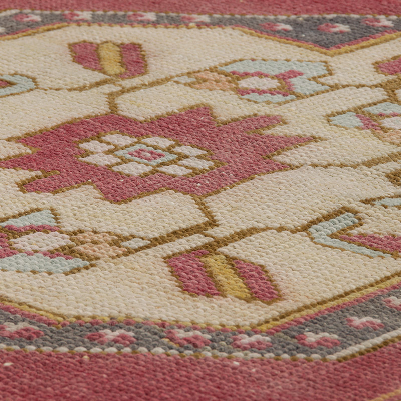 Alfombra Vintage Turca Anudada a Mano - 95 cm x 200 cm - K0084338