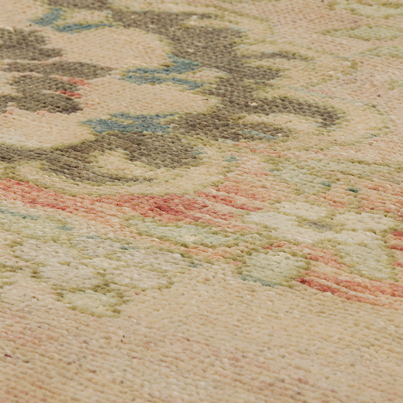 Alfombra Vintage Turca Anudada a Mano - 147 cm x 327 cm - K0084341