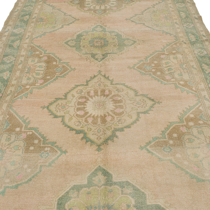 Alfombra Vintage Turca Anudada a Mano - 160 cm x 355 cm - K0084342