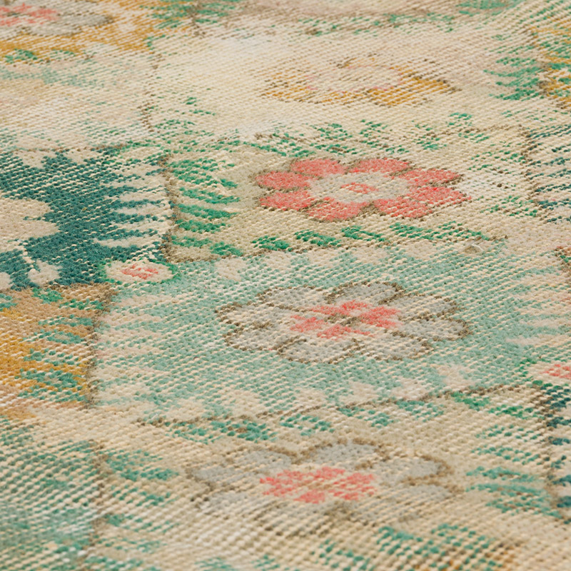 Alfombra Vintage Turca Anudada a Mano - 160 cm x 287 cm - K0084344