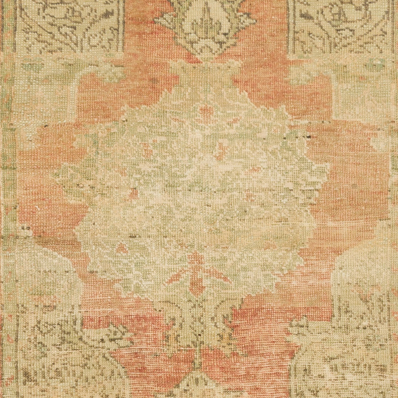 Vintage Turkish Hand-Knotted Rug - 3' 8" x 4' 10" (44" x 58") - K0084347