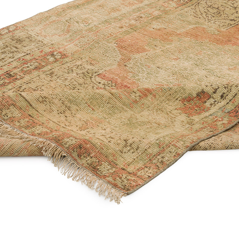 Vintage Turkish Hand-Knotted Rug - 3' 8" x 4' 10" (44" x 58") - K0084347