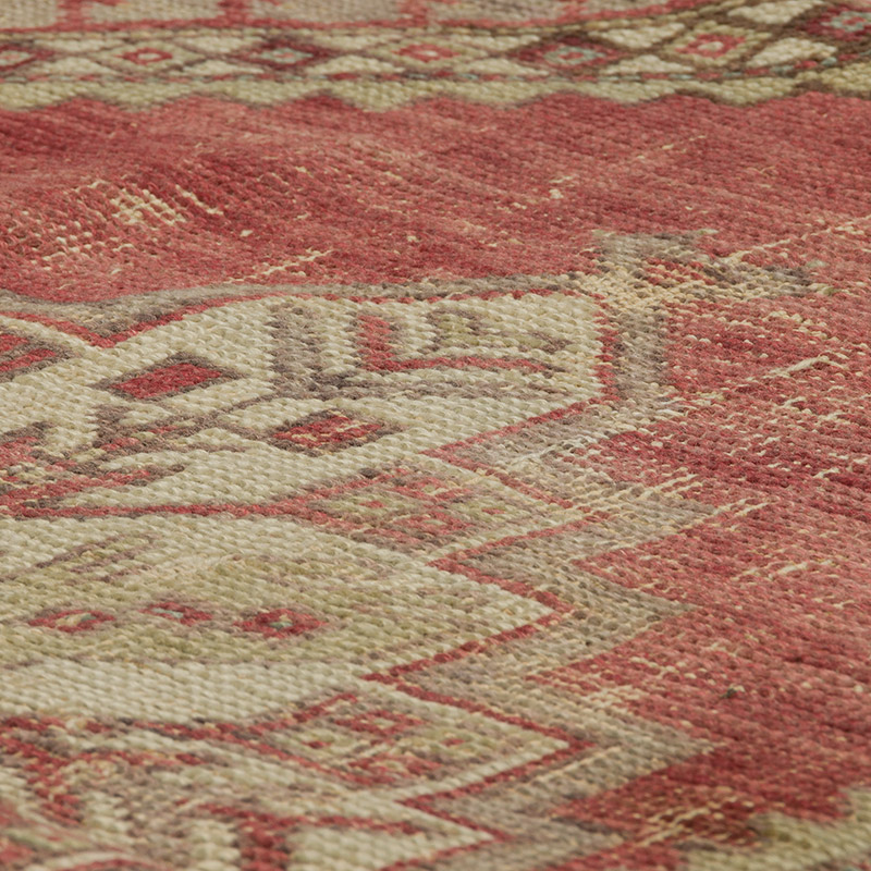 Vintage Turkish Hand-Knotted Rug - 3' 6" x 5' 8" (42" x 68") - K0084349