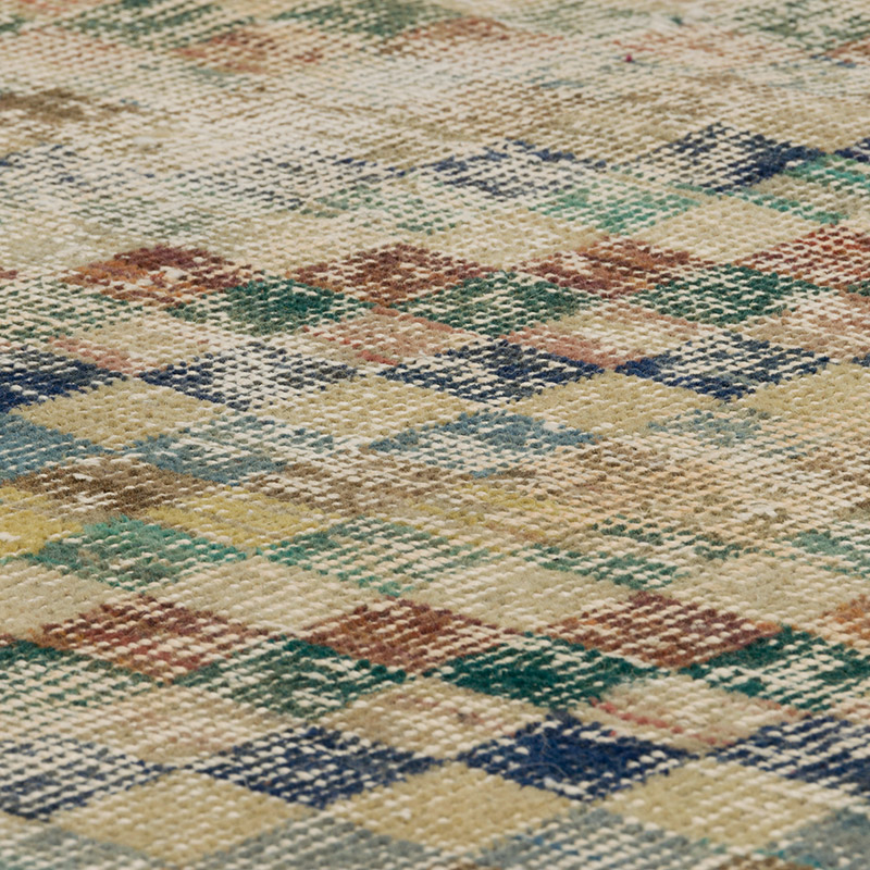 Vintage Turkish Hand-Knotted Rug - 3' 11" x 10' 5" (47" x 125") - K0084350