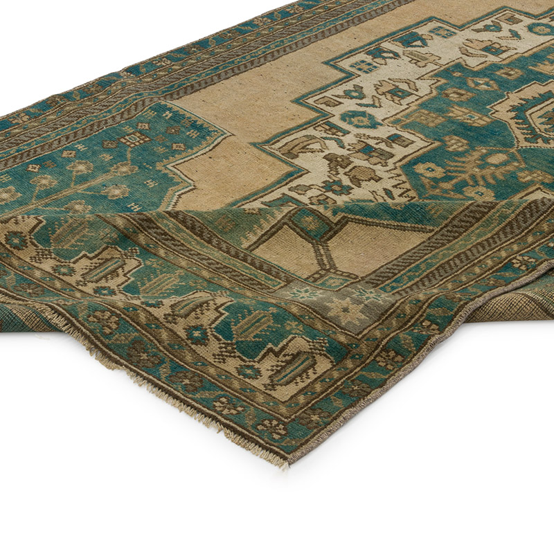 El Dokuma Vintage Hali - 130 cm x 262 cm - K0084354