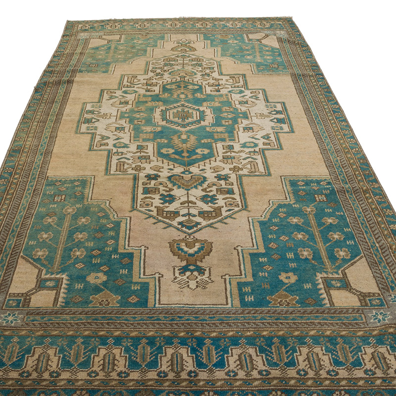 El Dokuma Vintage Hali - 130 cm x 262 cm - K0084354