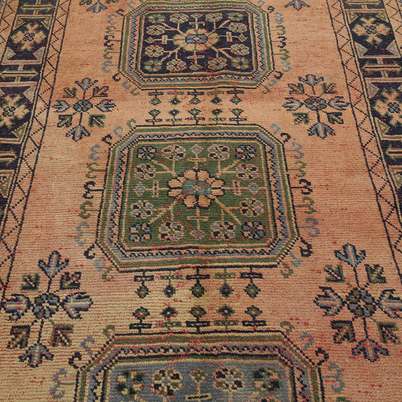 Vintage Turkish Hand-Knotted Rug - 4' 8" x 7' 7" (56" x 91") - K0084355