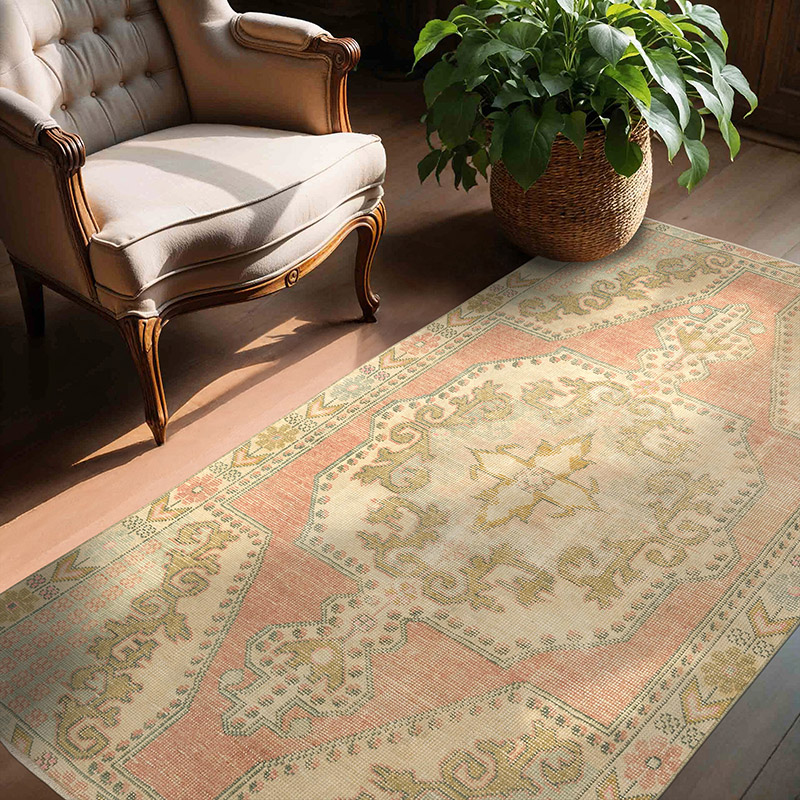 El Dokuma Vintage Hali - 133 cm x 212 cm - K0084356