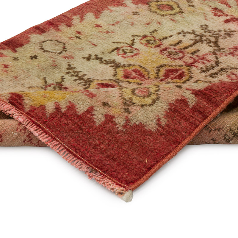 Alfombra Vintage Turca Anudada a Mano - 61 cm x 106 cm - K0084359