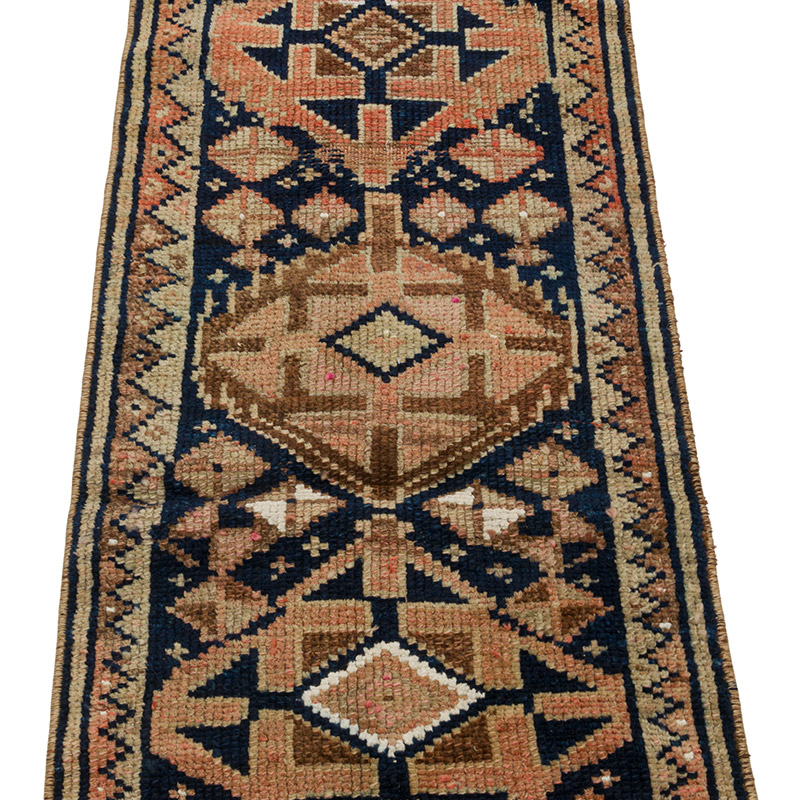 Vintage Turkish Hand-Knotted Runner - 1' 7" x 5' 11" (19" x 71") - K0084360