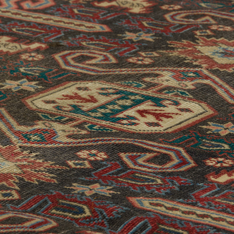 Pasillo Vintage Turco Anudado a Mano - 112 cm x 290 cm - K0084364