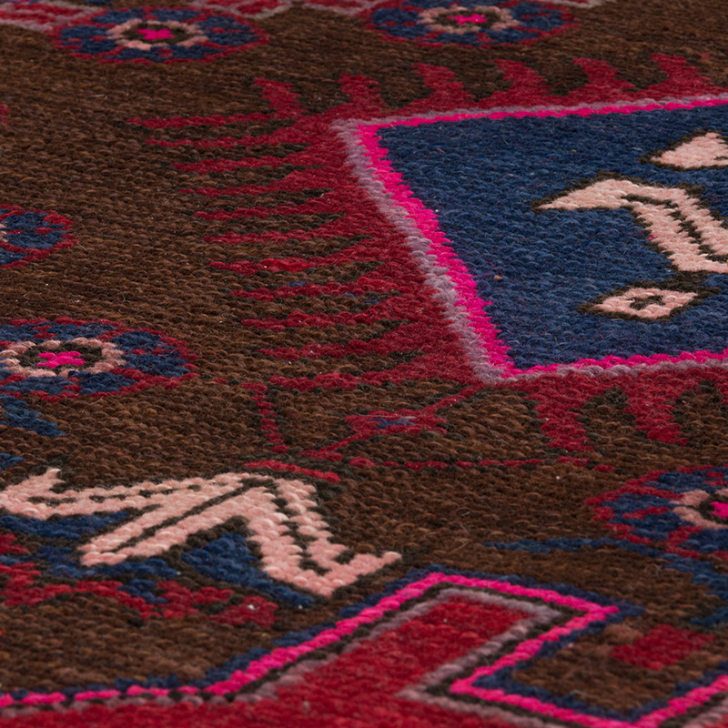 Vintage Turkish Hand-Knotted Rug - 5' 1" x 13' 1" (61" x 157") - K0084366