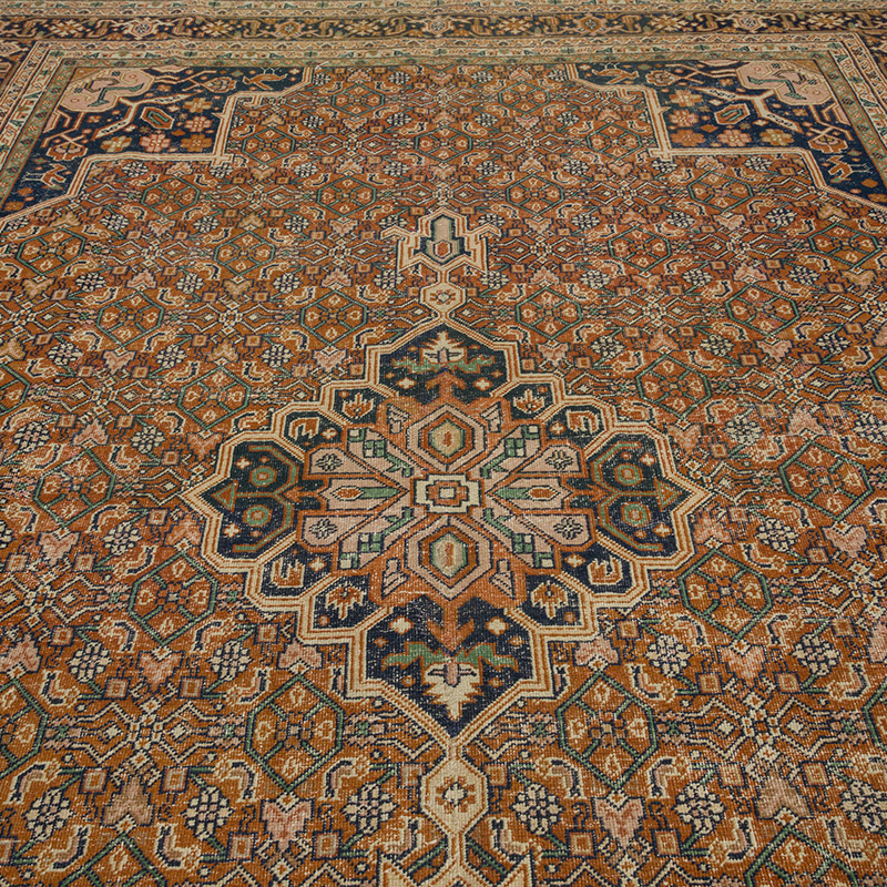 Vintage Hand-Knotted Oriental Rug - 8'  x 11' 3" (96" x 135") - K0084367