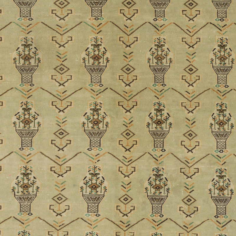 Vintage Turkish Hand-Knotted Rug - 5' 8" x 7' 11" (68" x 95") - K0084371