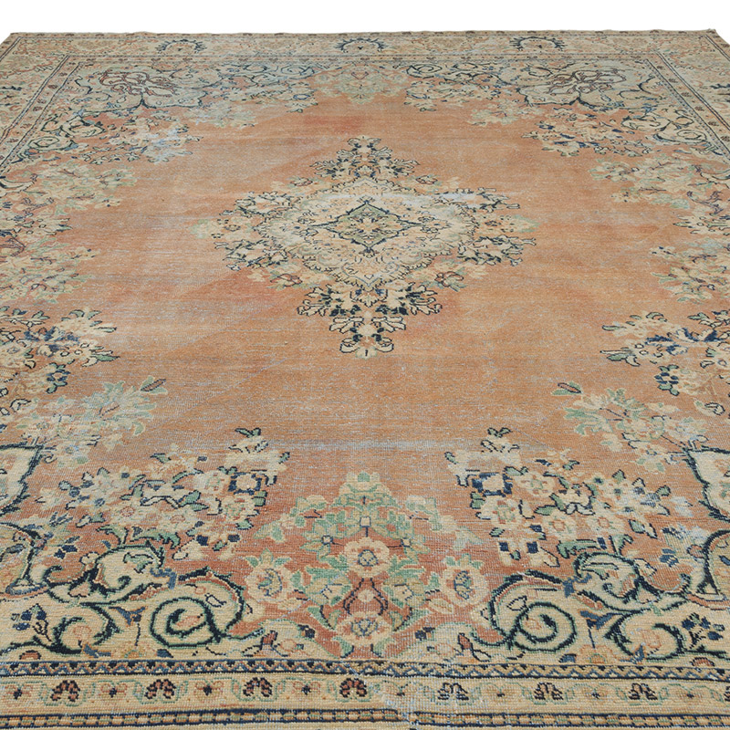 Alfombra Oriental Vintage Anudada a Mano - 286 cm x 383 cm - K0084372